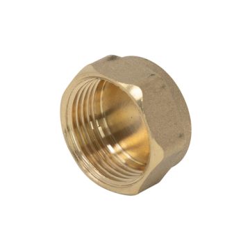 Screwed Brass Fittings Brass Caps 3/4"