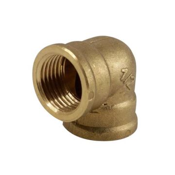Screwed Brass Fitting FXF Elbow 1/2"