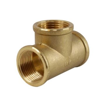 Screwed Brass Fittings Brass Tees 1/2"