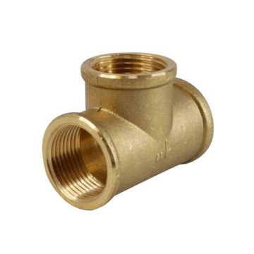 Screwed Brass Fittings Brass Tees 3/4"