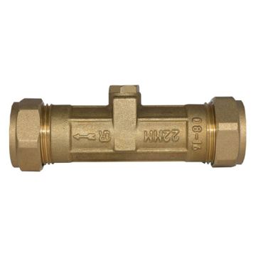 Contract 22mm Double Check Valve 