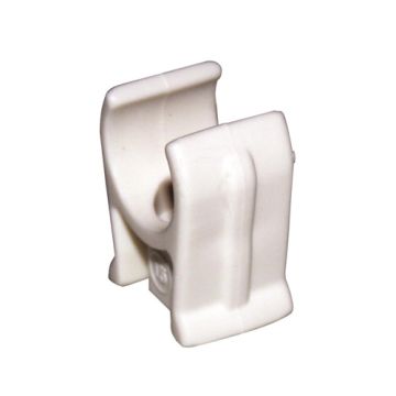 Snap-In Single Pipe Clip 15mm