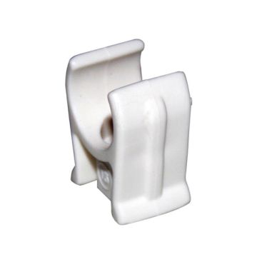 Snap-In Single Pipe Clip 22mm