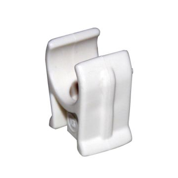 Snap-In Single Pipe Clip 28mm
