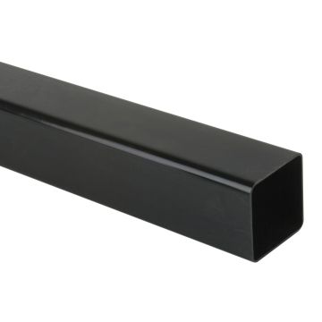 Brett 65mm Square Downpipe 5.5Mtr Black
