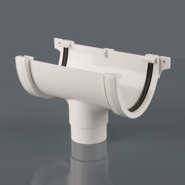 Brett 115mm x 75 Deep Run Outlet White 