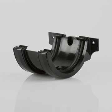 Brett 112mm Round Joint/Union Brack Black
