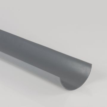 Brett 112mm Round 2Mtr Gutter Grey
