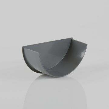 Brett 112mm Round Int Stopend Grey 