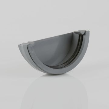 Brett 112mm Round Grey Ext Stopend 