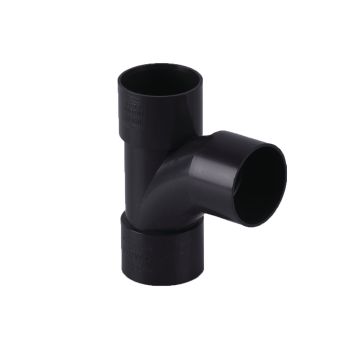 Brett 50mm Solv 92.5 Swept Tee Black