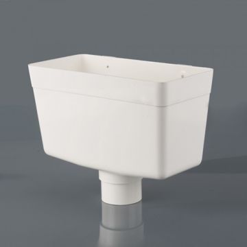 Brett 68mm Rainwater Head White