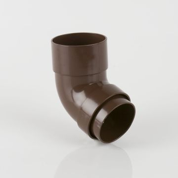 Brett 68mm Top/Bottom Offset Bend Brown