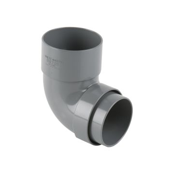 Brett 68mm Top/Bottom Offset Bend Grey