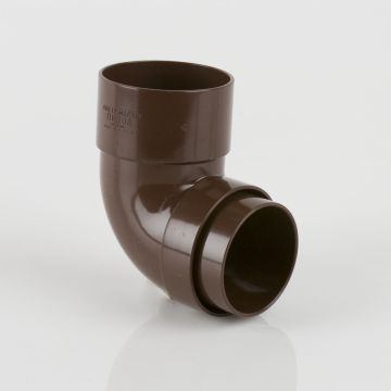 Brett 68mm Downpipe Brown 92.5 Bend