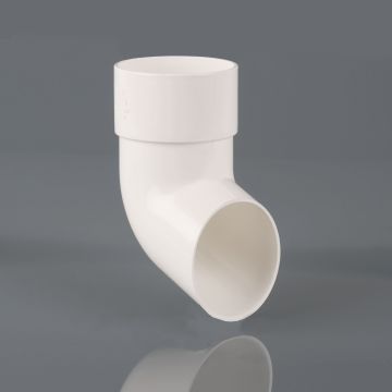 Brett 68mm Downpipe Shoe White