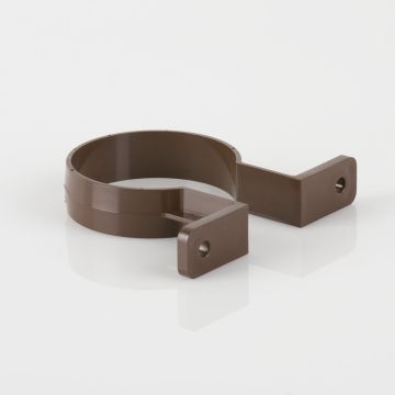 Brett 68mm Downpipe Bracket Brown