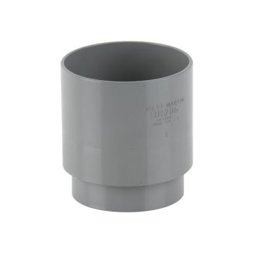 Brett 68mm Downpipe Connector Grey
