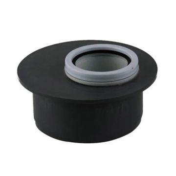 Brett 110mm Pushfit Soil Black 110mmx50mm Pushfit Adaptor