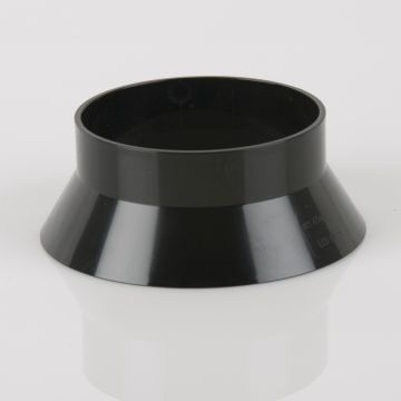 Brett 110mm Pushfit Soil Black Weathering Collar 