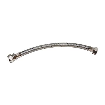 Flexible Tap Connector (WRAS) Compression x Swivel 22mm x 3/4" x 500mm