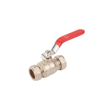Contract Valves Lever Valve 22mm (Red)