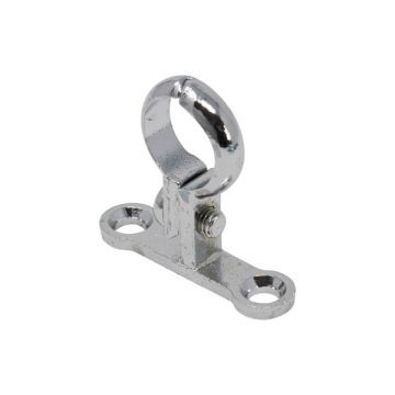 15mm Chrome Press Screw On Bracket 