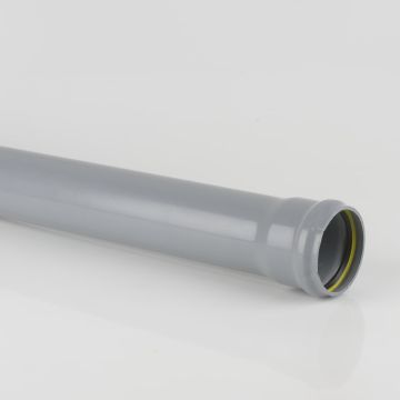 Brett 82.4mm Pushfit Soil 3Ll S/S Pipe