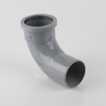 Brett 82.4mm Pushfit Soil 92.5 S/S Bend