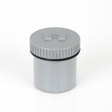 Brett 82.4mm Pushfit Soil Screwed Access Plug