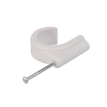 Nail In Pipe Clip 22mm