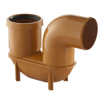 Brett 110mm Underground Low Level P Trap Gully 
