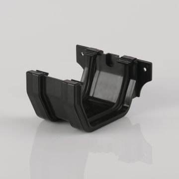 Brett 114mm Square Union Bracket Black