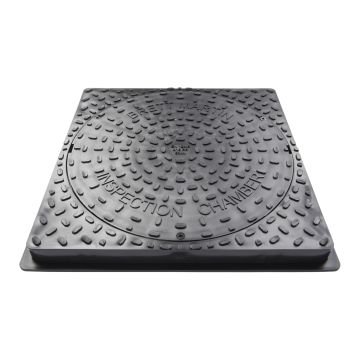 Brett 450mm Square Plastic Cover And Frame