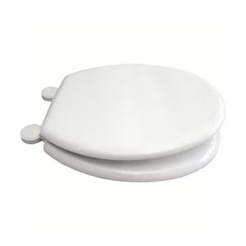 Toilet Seat White Moulded Value 82010