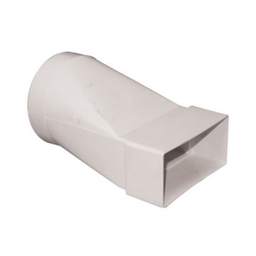 Manrose Round to Rectangular Adaptor