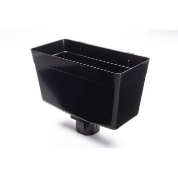 Brett 68mm Round/65mm Square Downpipe Head Black