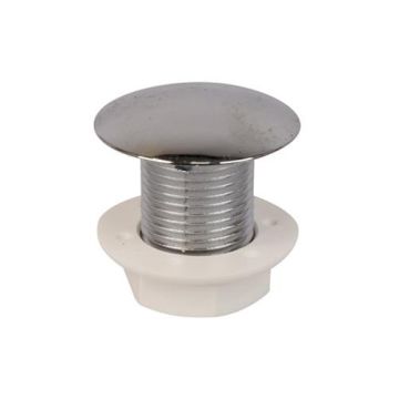 Cistern Hole Stopper Chrome Plated Plastic