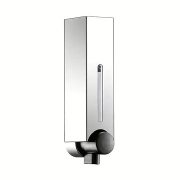 Gel Dispenser Mini Chic SQUARE Chrome 250ml 