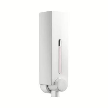 Gel Dispenser Mini Chic SQUARE White 250ml 