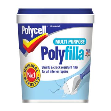 Polycell Multi Purpose Filler Ready Mixed Tub 1kg 372664 