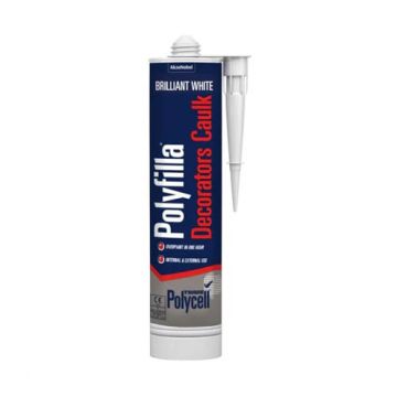 Polycell Decorators Caulk Trade White 380ml 399618