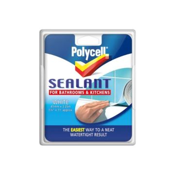 Polycell Bathroom & Kitchen Sealing Strip 41mm 259721 
