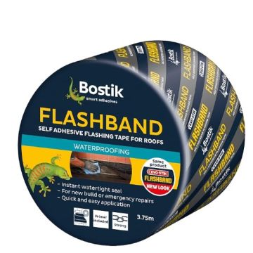 Evostik Flashband Original 3.75M x 75mm Grey Finish 194601