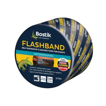 Evostik Flashband Original 3.75M x 300mm Grey Finish 194809