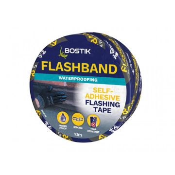 Evostik Flashband Original 10M x 50mm Grey Finish 196506