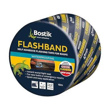 Evostik Flashband Original 10M x 75mm Grey Finish 200005
