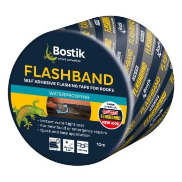 Evostik Flashband Original 10M x 225mm Grey Finish 215009
