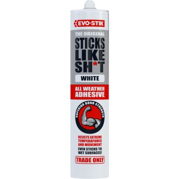 Evostik Sticks Like Sh*T White 290ml