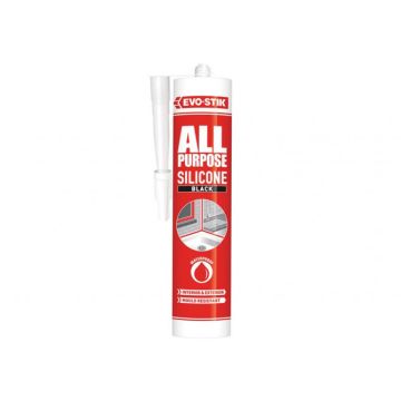 Evostik All Purp Flexi Silicone Black 112872 